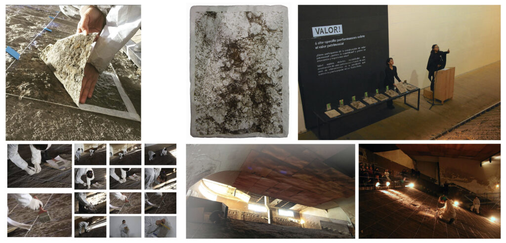 ¡Valor! Serie de site specific performances sobre el valor patrimonial- Teatro Italia, Santiago