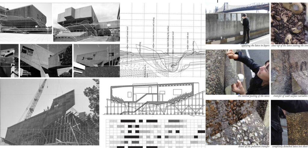 Curating Decay; Formworks and Concrete Deterioration- Begrish Hall, New York